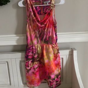 Jennifer Lopez silky party dress